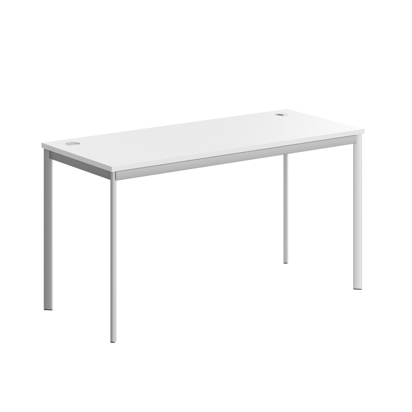 RECTANGULAR SHAPE DESK MADE IN 25MM MFC TOP, E1 LAMINATE CHIPBOARD 40X20MM METAL FRAMES by Treejar | Souqify