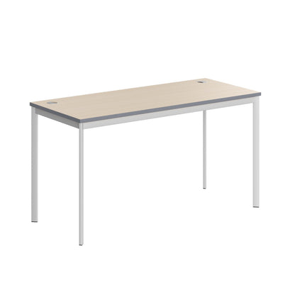RECTANGULAR SHAPE DESK MADE IN 25MM MFC TOP, E1 LAMINATE CHIPBOARD 40X20MM METAL FRAMES by Treejar | Souqify