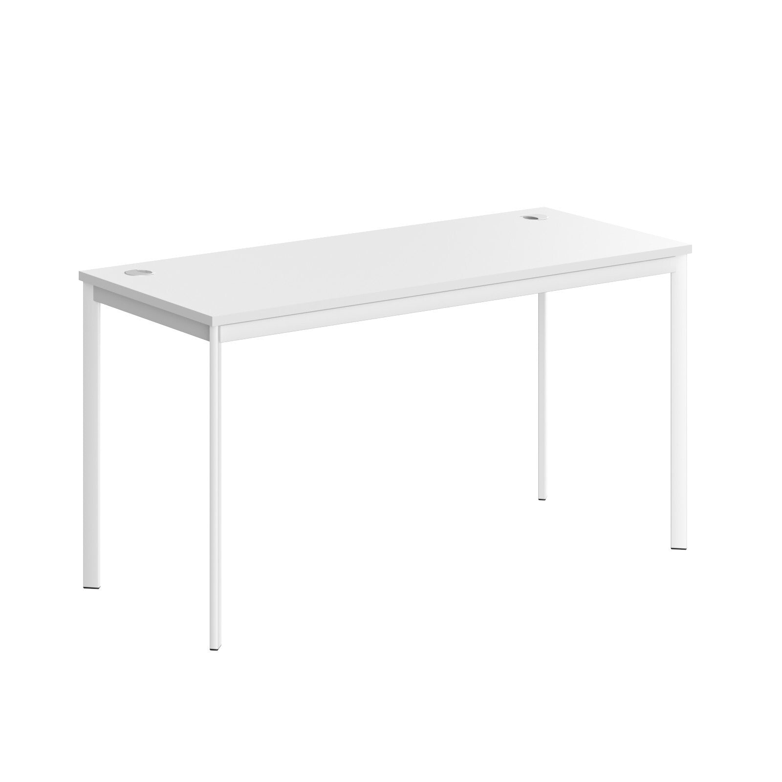 RECTANGULAR SHAPE DESK MADE IN 25MM MFC TOP, E1 LAMINATE CHIPBOARD 40X20MM METAL FRAMES by Treejar | Souqify