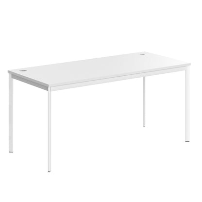 RECTANGULAR SHAPE DESK MADE IN 25MM MFC TOP, E1 LAMINATE CHIPBOARD 40X20MM METAL FRAMES by Treejar | Souqify