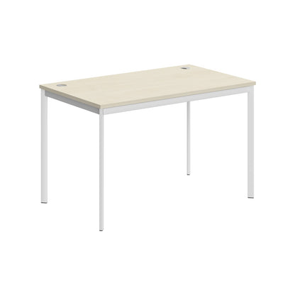RECTANGULAR SHAPE DESK MADE IN 25MM MFC TOP, E1 LAMINATE CHIPBOARD 40X20MM METAL FRAMES by Treejar | Souqify