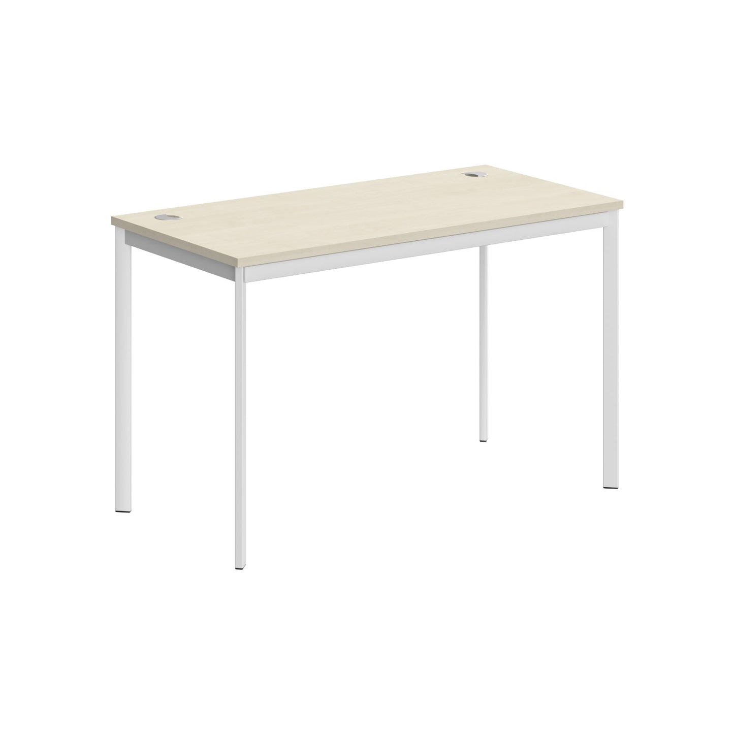 RECTANGULAR SHAPE DESK MADE IN 25MM MFC TOP, E1 LAMINATE CHIPBOARD 40X20MM METAL FRAMES by Treejar | Souqify