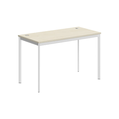 RECTANGULAR SHAPE DESK MADE IN 25MM MFC TOP, E1 LAMINATE CHIPBOARD 40X20MM METAL FRAMES by Treejar | Souqify