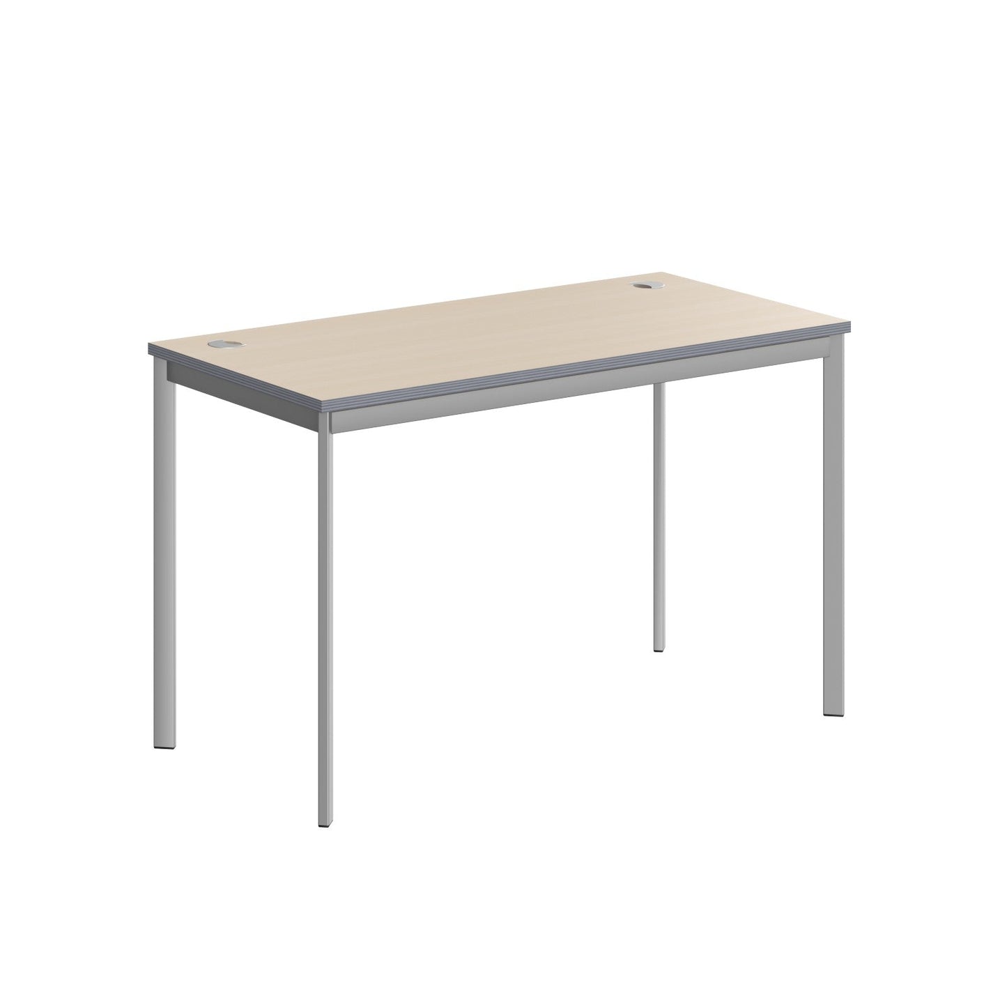 RECTANGULAR SHAPE DESK MADE IN 25MM MFC TOP, E1 LAMINATE CHIPBOARD 40X20MM METAL FRAMES by Treejar | Souqify