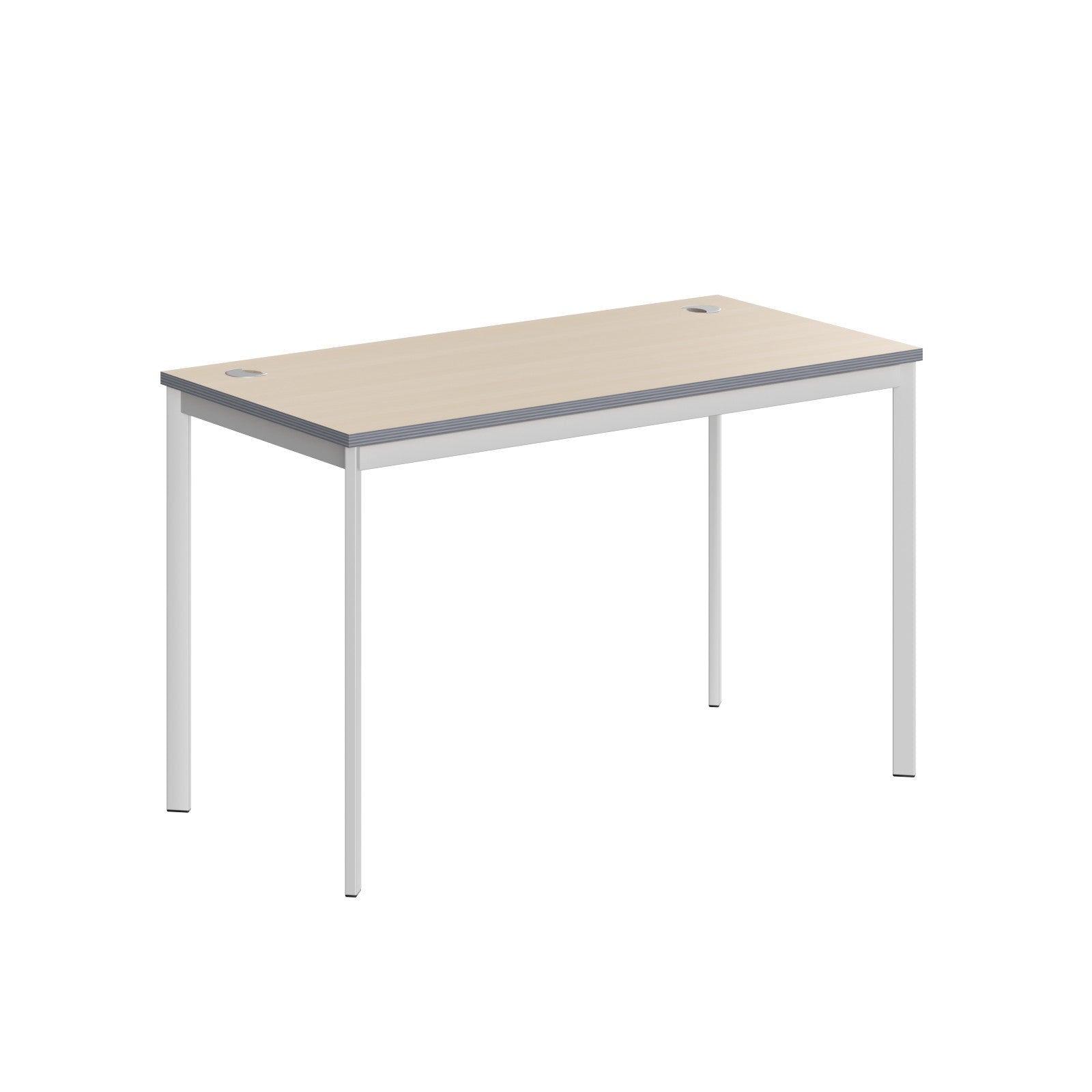 RECTANGULAR SHAPE DESK MADE IN 25MM MFC TOP, E1 LAMINATE CHIPBOARD 40X20MM METAL FRAMES by Treejar | Souqify