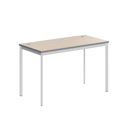 RECTANGULAR SHAPE DESK MADE IN 25MM MFC TOP, E1 LAMINATE CHIPBOARD 40X20MM METAL FRAMES by Treejar | Souqify