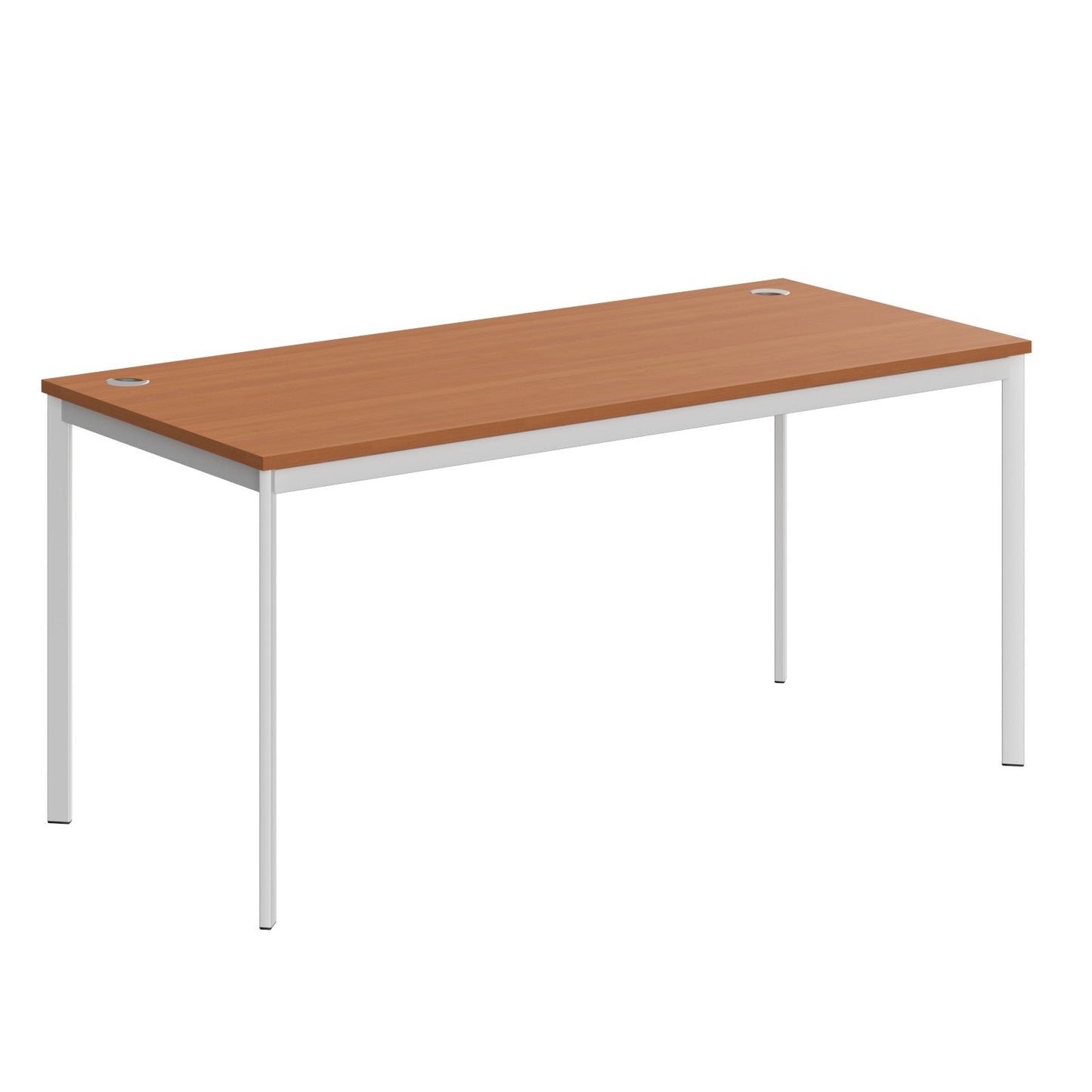 RECTANGULAR SHAPE DESK MADE IN 25MM MFC TOP, E1 LAMINATE CHIPBOARD 40X20MM METAL FRAMES by Treejar | Souqify