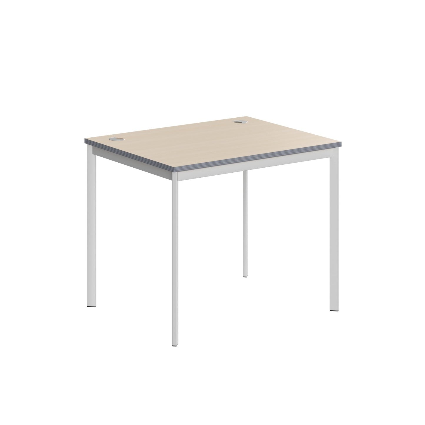 RECTANGULAR SHAPE DESK MADE IN 25MM MFC TOP, E1 LAMINATE CHIPBOARD 40X20MM METAL FRAMES by Treejar | Souqify