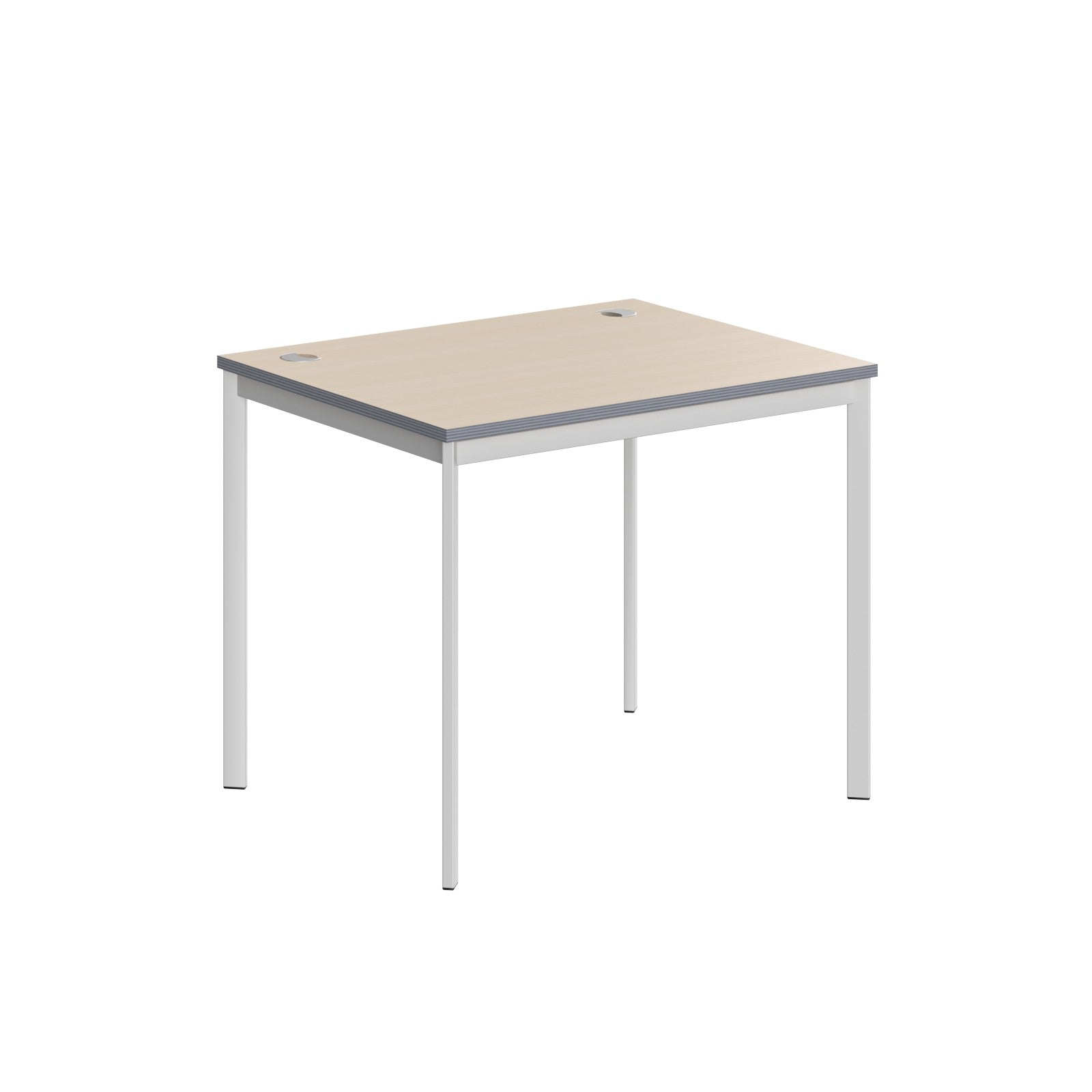 RECTANGULAR SHAPE DESK MADE IN 25MM MFC TOP, E1 LAMINATE CHIPBOARD 40X20MM METAL FRAMES by Treejar | Souqify