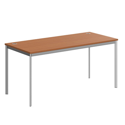 RECTANGULAR SHAPE DESK MADE IN 25MM MFC TOP, E1 LAMINATE CHIPBOARD 40X20MM METAL FRAMES by Treejar | Souqify