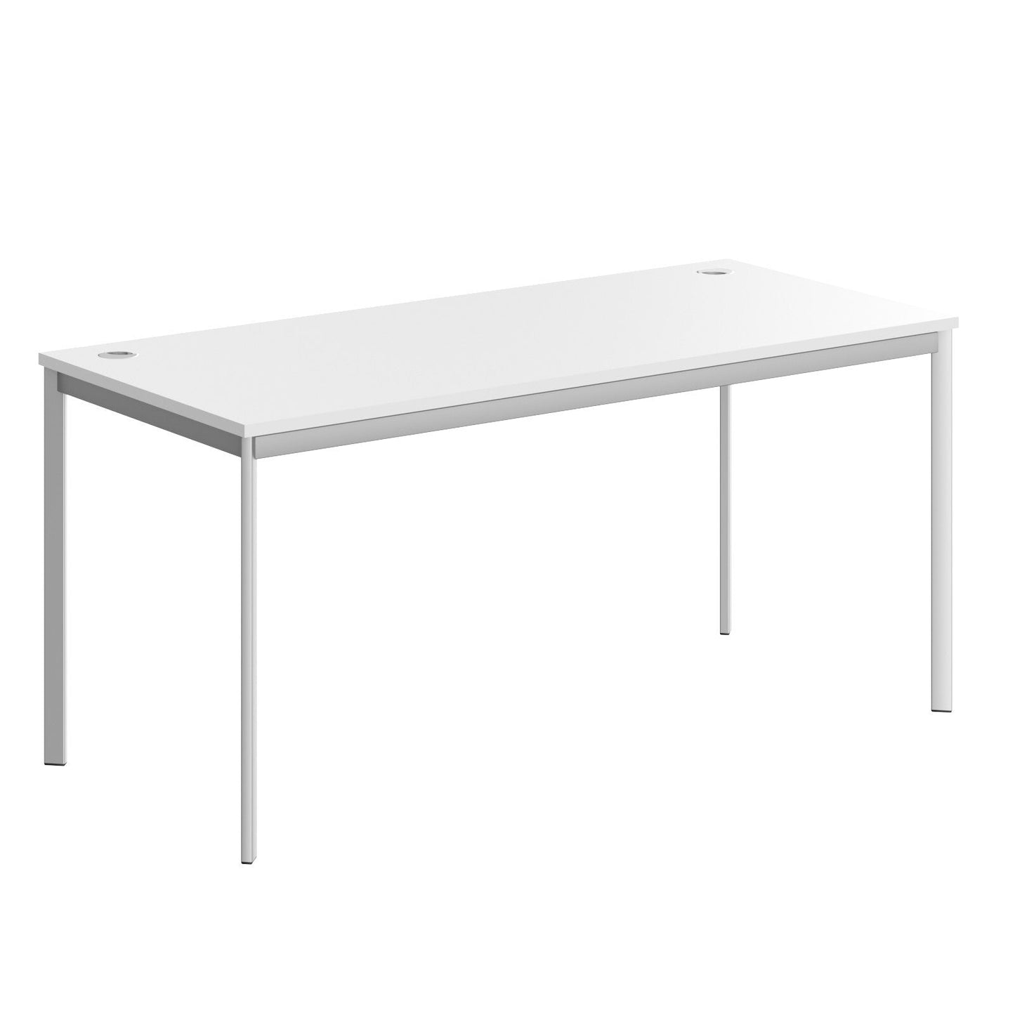 RECTANGULAR SHAPE DESK MADE IN 25MM MFC TOP, E1 LAMINATE CHIPBOARD 40X20MM METAL FRAMES by Treejar | Souqify