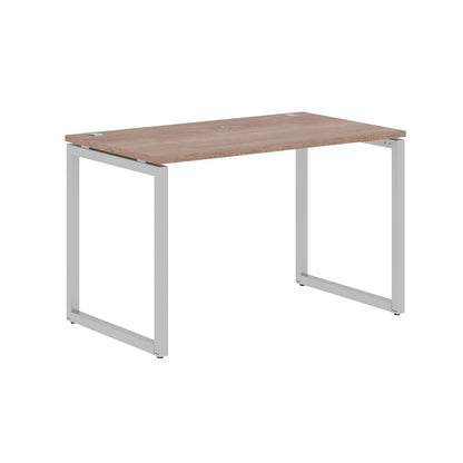 RECTANGULAR SHAPE DESK MADE IN 25MM MFC TOP, E1 LAMINATE CHIPBOARD WITH WOODEN MODESTY PANEL 40X40MM METAL O SHAPE FRAMES by Treejar | Souqify