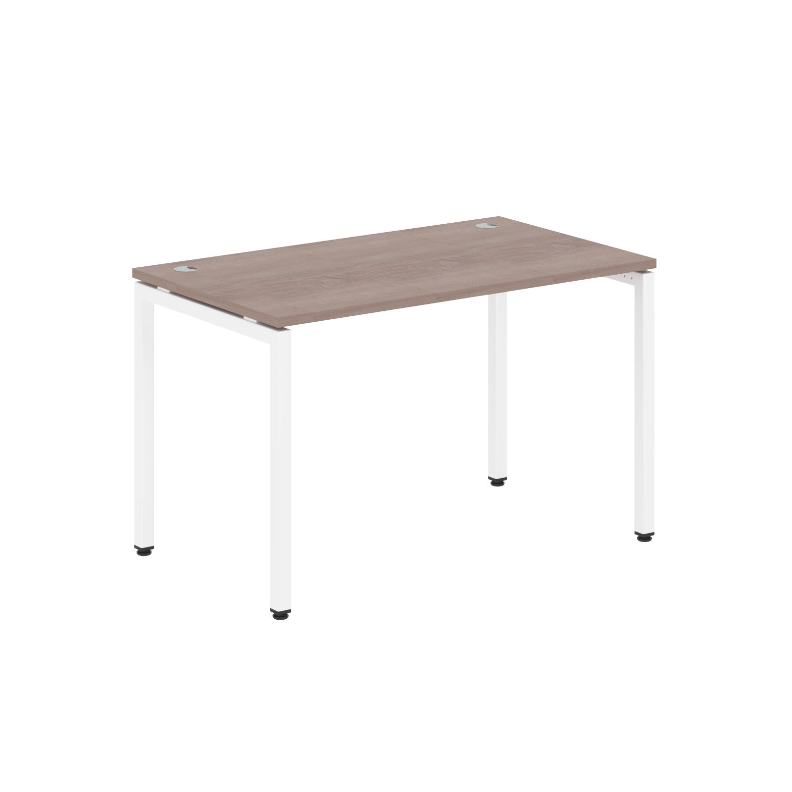 RECTANGULAR SHAPE DESK MADE IN 25MM MFC TOP, E1 LAMINATE CHIPBOARD WITH WOODEN MODESTY PANEL 40X40MM METAL U SHAPE FRAMES by Treejar | Souqify