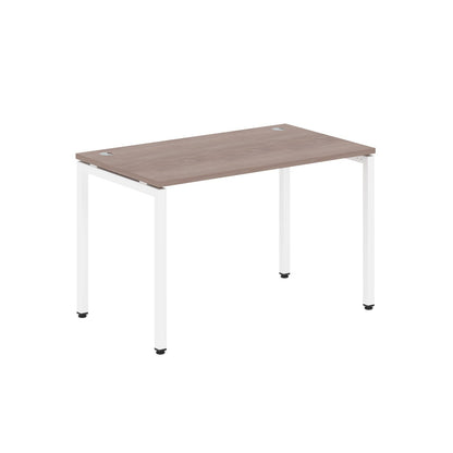 RECTANGULAR SHAPE DESK MADE IN 25MM MFC TOP, E1 LAMINATE CHIPBOARD WITH WOODEN MODESTY PANEL 40X40MM METAL U SHAPE FRAMES by Treejar | Souqify