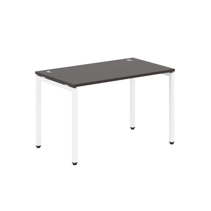 RECTANGULAR SHAPE DESK MADE IN 25MM MFC TOP, E1 LAMINATE CHIPBOARD WITH WOODEN MODESTY PANEL 40X40MM METAL U SHAPE FRAMES by Treejar | Souqify