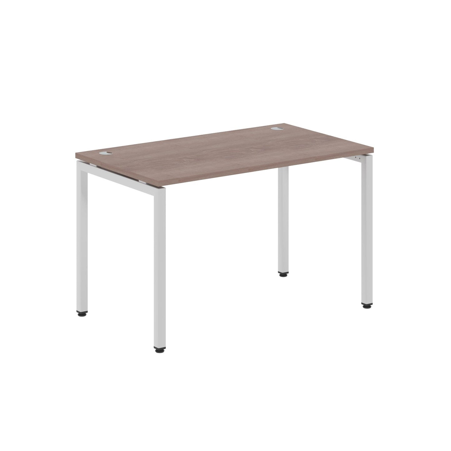 RECTANGULAR SHAPE DESK MADE IN 25MM MFC TOP, E1 LAMINATE CHIPBOARD WITH WOODEN MODESTY PANEL 40X40MM METAL U SHAPE FRAMES by Treejar | Souqify