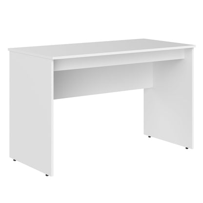 RECTANGULAR SHAPE DESK MADE IN E1 LAMINATE CHIPBOARD WITH MODESTY PANEL AND LEGS by Treejar | Souqify