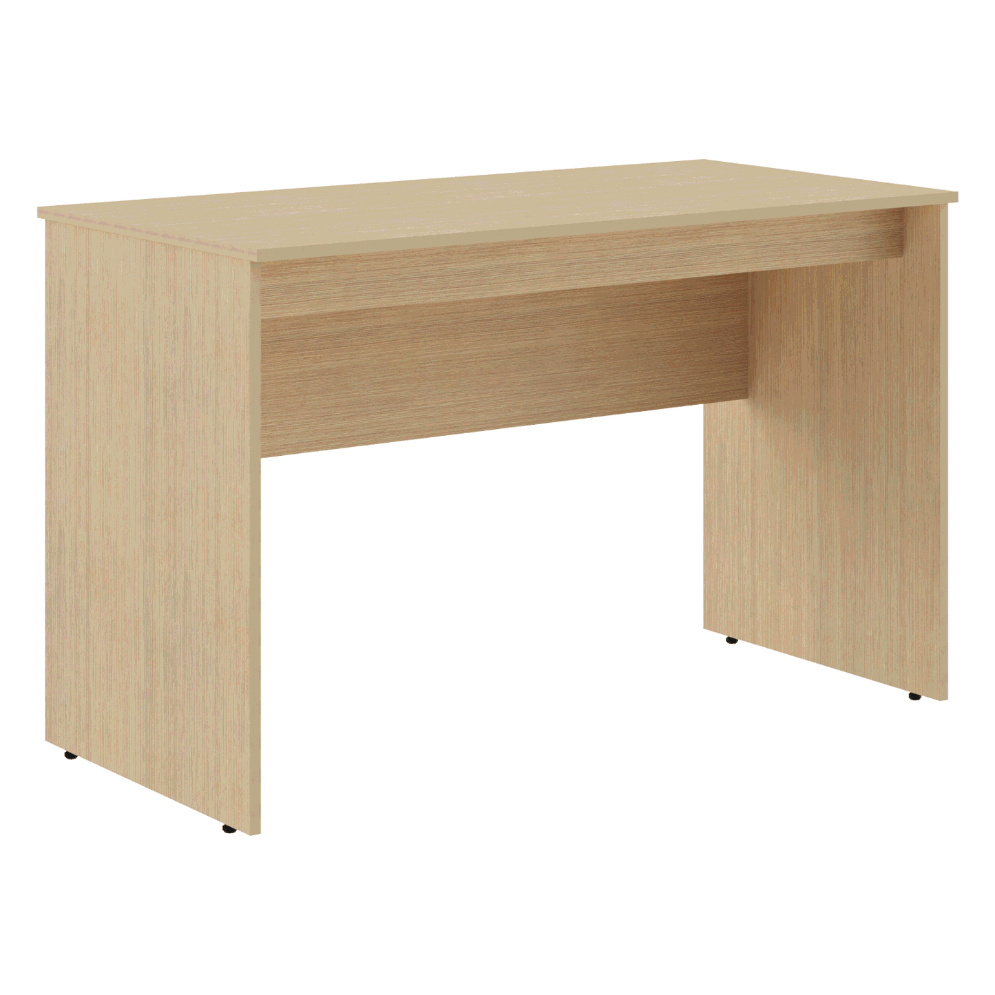 RECTANGULAR SHAPE DESK MADE IN E1 LAMINATE CHIPBOARD WITH MODESTY PANEL AND LEGS by Treejar | Souqify