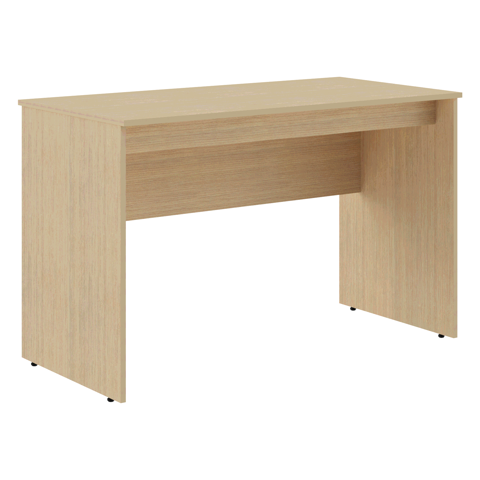 RECTANGULAR SHAPE DESK MADE IN E1 LAMINATE CHIPBOARD WITH MODESTY PANEL AND LEGS by Treejar | Souqify
