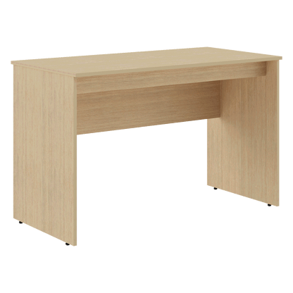 RECTANGULAR SHAPE DESK MADE IN E1 LAMINATE CHIPBOARD WITH MODESTY PANEL AND LEGS by Treejar | Souqify