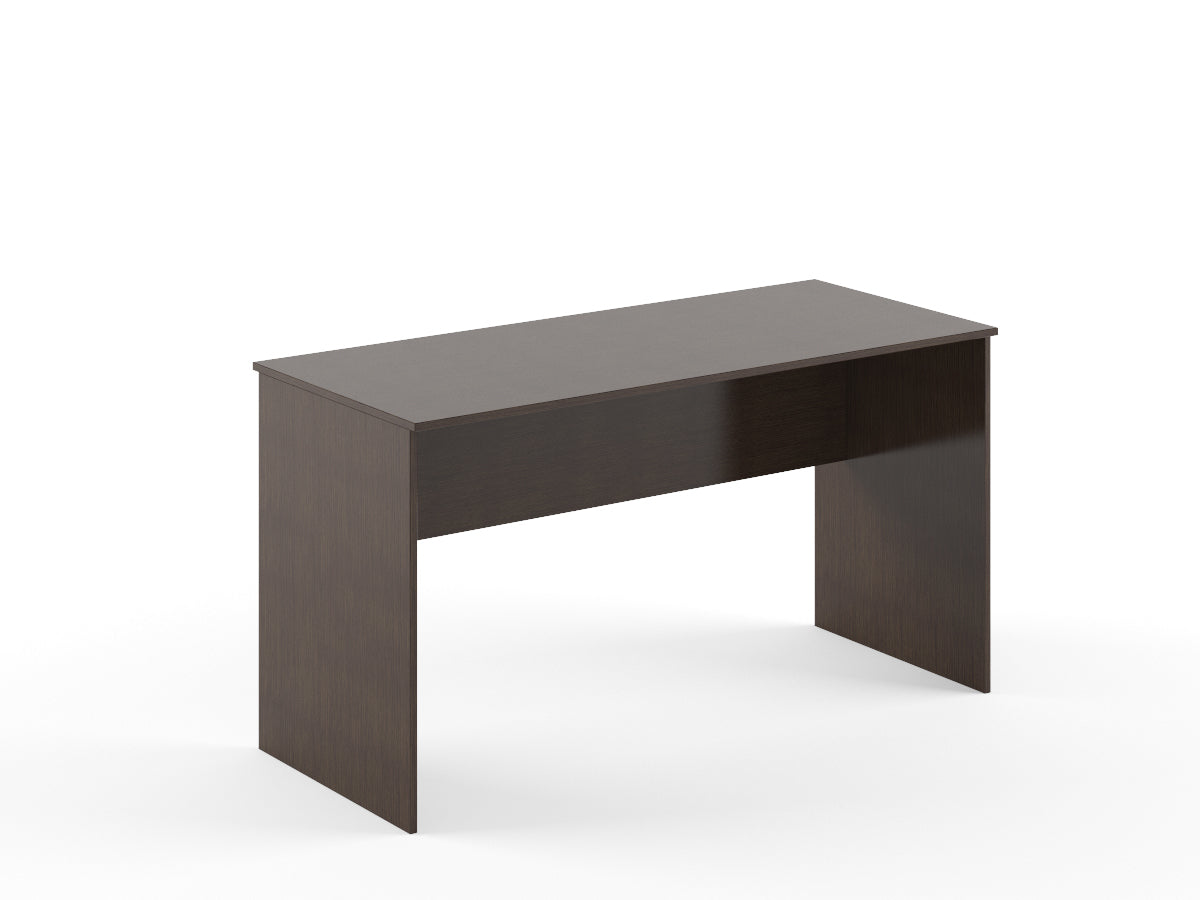 RECTANGULAR SHAPE DESK MADE IN E1 LAMINATE CHIPBOARD WITH MODESTY PANEL AND LEGS by Treejar | Souqify