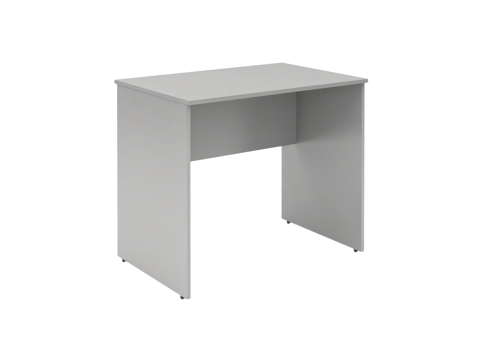 RECTANGULAR SHAPE DESK MADE IN E1 LAMINATE CHIPBOARD WITH MODESTY PANEL AND LEGS by Treejar | Souqify