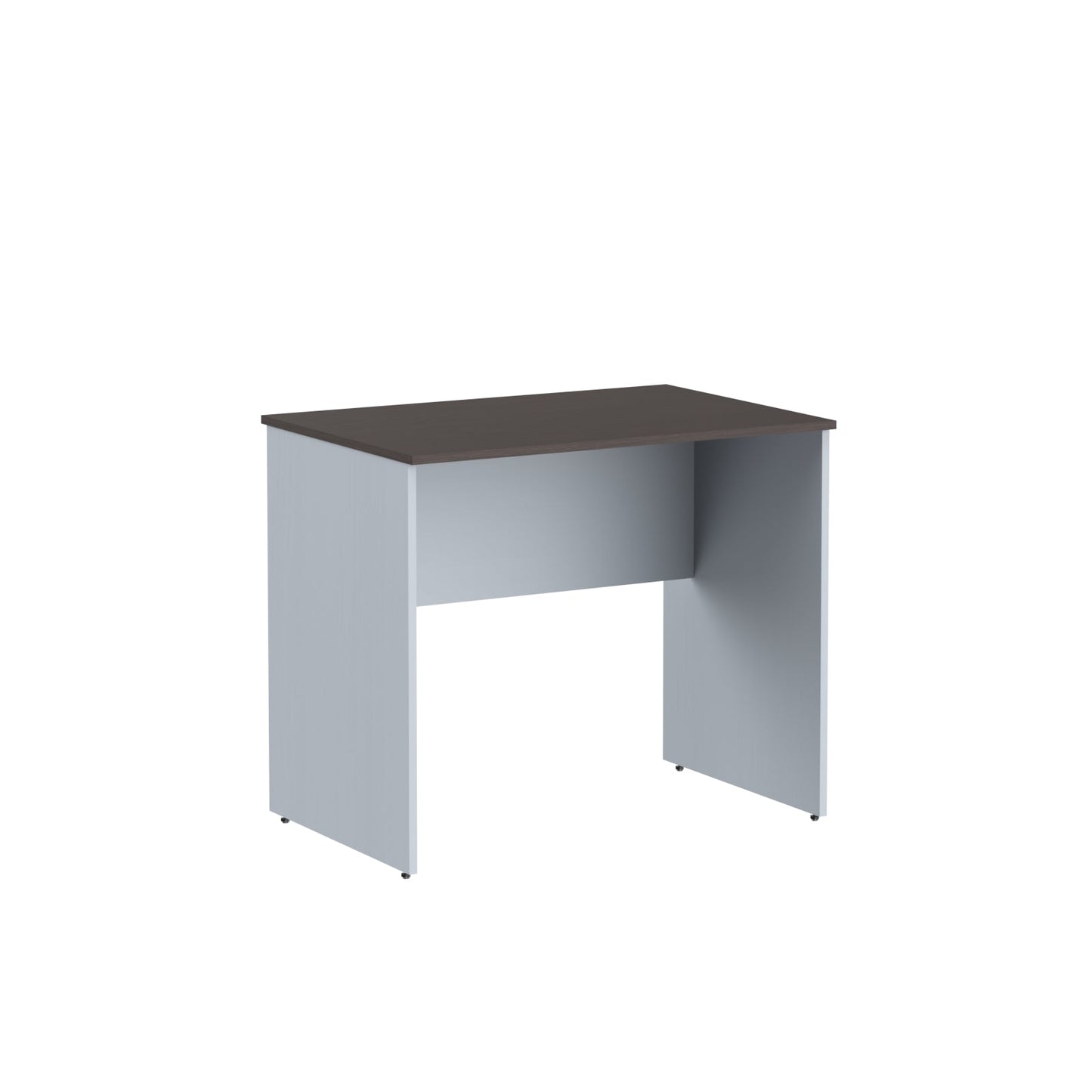 RECTANGULAR SHAPE DESK, MADE IN E1 LAMINATE CHIPBOPARD,WITH WOODEN MODESTY PANEL AND LEGS desks by Treejar | Souqify