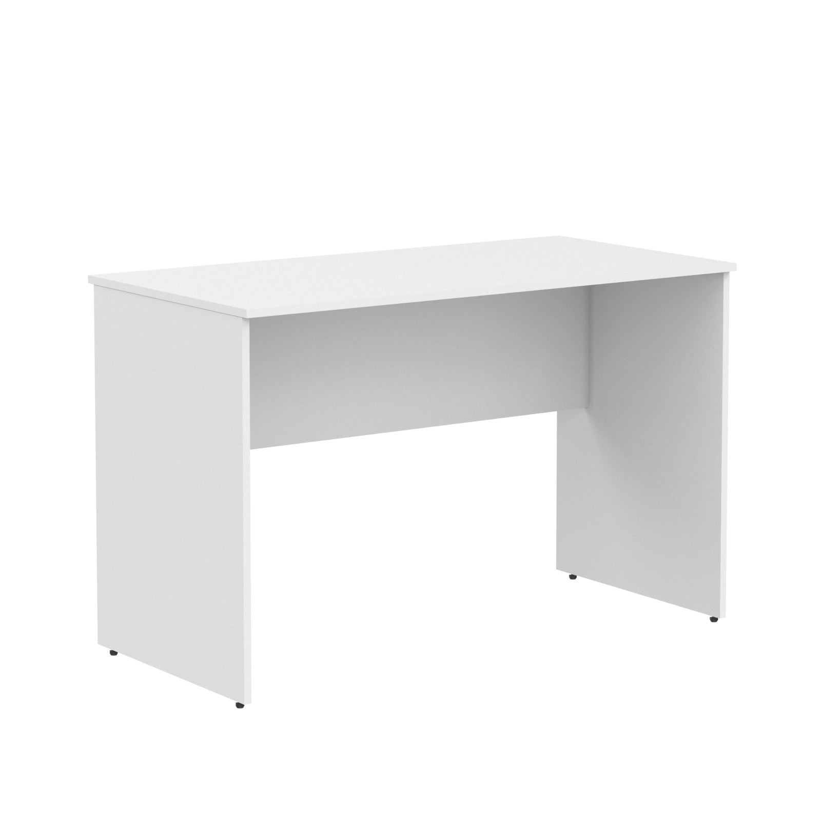 RECTANGULAR SHAPE DESK, MADE IN E1 LAMINATE CHIPBOPARD,WITH WOODEN MODESTY PANEL AND LEGS desks by Treejar | Souqify
