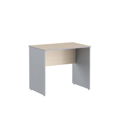RECTANGULAR SHAPE DESK, MADE IN E1 LAMINATE CHIPBOPARD,WITH WOODEN MODESTY PANEL AND LEGS desks by Treejar | Souqify
