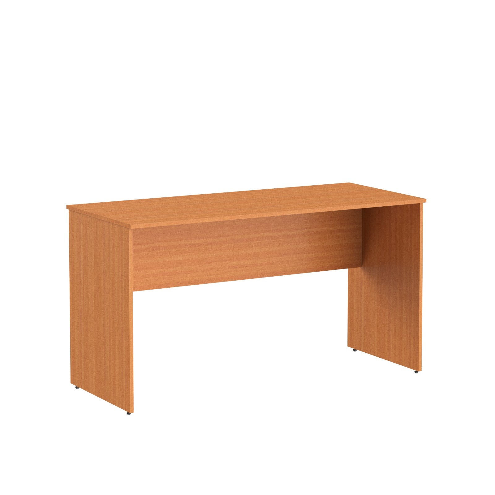 RECTANGULAR SHAPE DESK, MADE IN E1 LAMINATE CHIPBOPARD,WITH WOODEN MODESTY PANEL AND LEGS desks by Treejar | Souqify