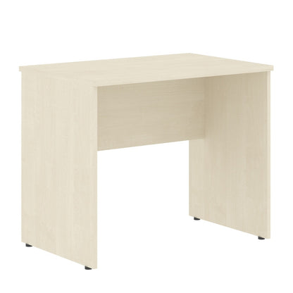 RECTANGULAR SHAPE DESK, MADE IN E1 LAMINATE CHIPBOPARD,WITH WOODEN MODESTY PANEL AND LEGS desks by Treejar | Souqify