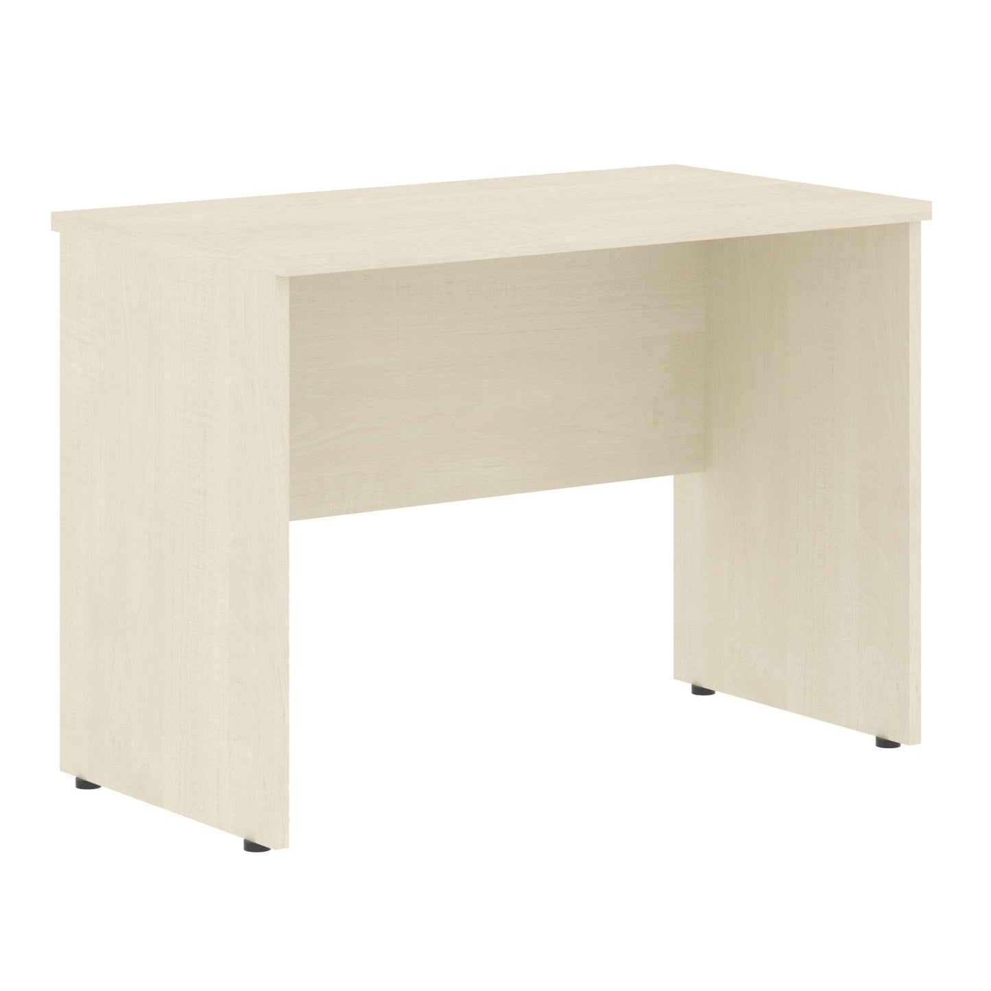 RECTANGULAR SHAPE DESK, MADE IN E1 LAMINATE CHIPBOPARD,WITH WOODEN MODESTY PANEL AND LEGS by Treejar | Souqify