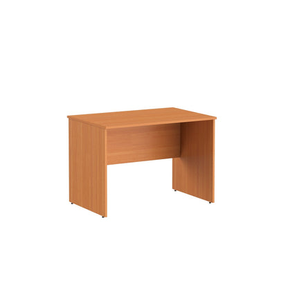 RECTANGULAR SHAPE DESK, MADE IN E1 LAMINATE CHIPBOPARD,WITH WOODEN MODESTY PANEL AND LEGS by Treejar | Souqify
