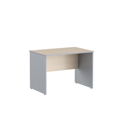 RECTANGULAR SHAPE DESK, MADE IN E1 LAMINATE CHIPBOPARD,WITH WOODEN MODESTY PANEL AND LEGS by Treejar | Souqify