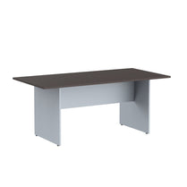 RECTANGULAR SHAPE MEETING DESK, MADE IN E1 LAMINATE CHIPBOPARD,WITH WOODEN MODESTY PANEL AND LEGS by Treejar | Souqify