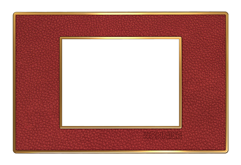 Red Leather Electric Wall Cover by Konnice | Souqify