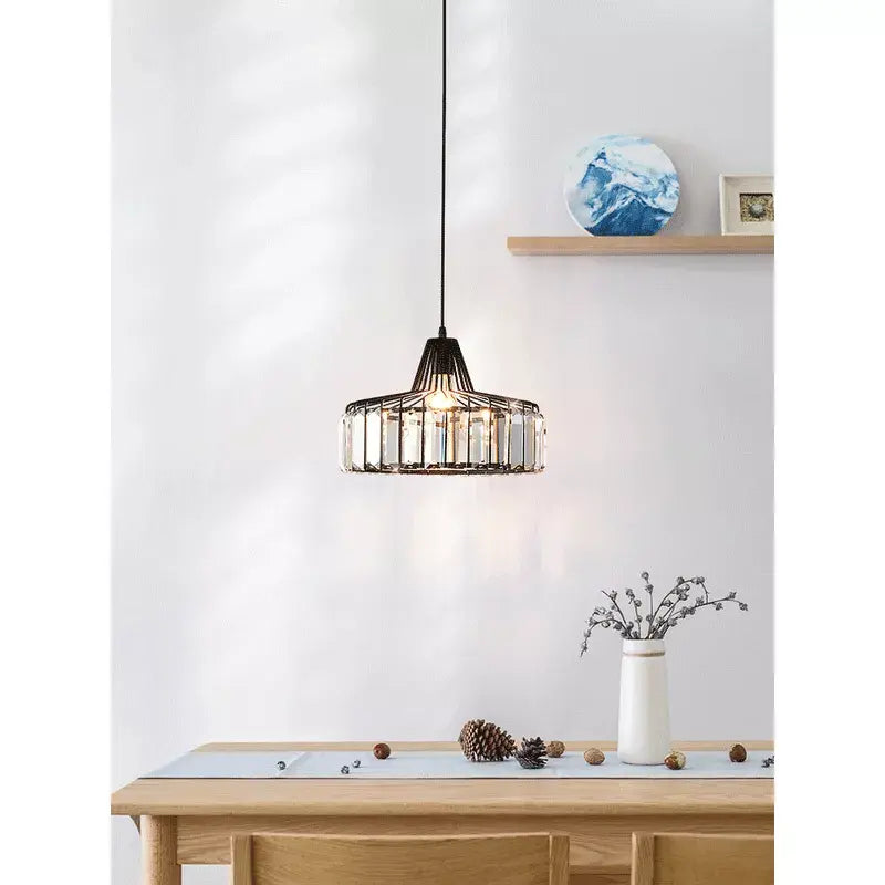 Restaurant LED Chandelier Luxury Crystal Ceiling Lamp Balcony Bedroom Bedside Home Decor For Living Room Pendant Light Fixtures by Zhongsan | Souqify