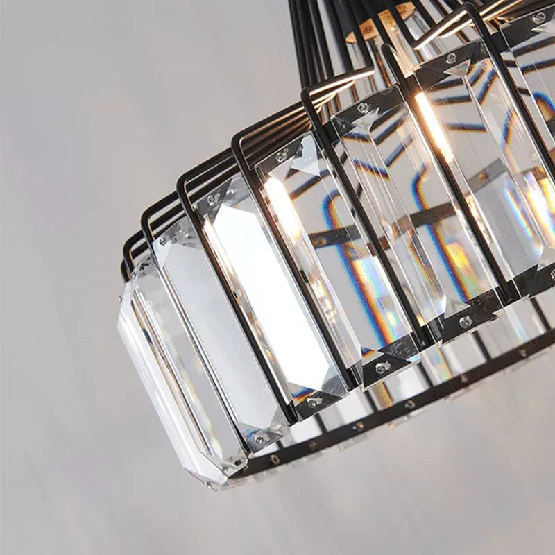 Restaurant LED Chandelier Luxury Crystal Ceiling Lamp Balcony Bedroom Bedside Home Decor For Living Room Pendant Light Fixtures by Zhongsan | Souqify