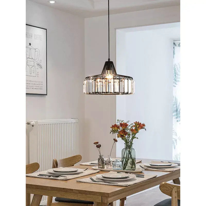 Restaurant LED Chandelier Luxury Crystal Ceiling Lamp Balcony Bedroom Bedside Home Decor For Living Room Pendant Light Fixtures by Zhongsan | Souqify