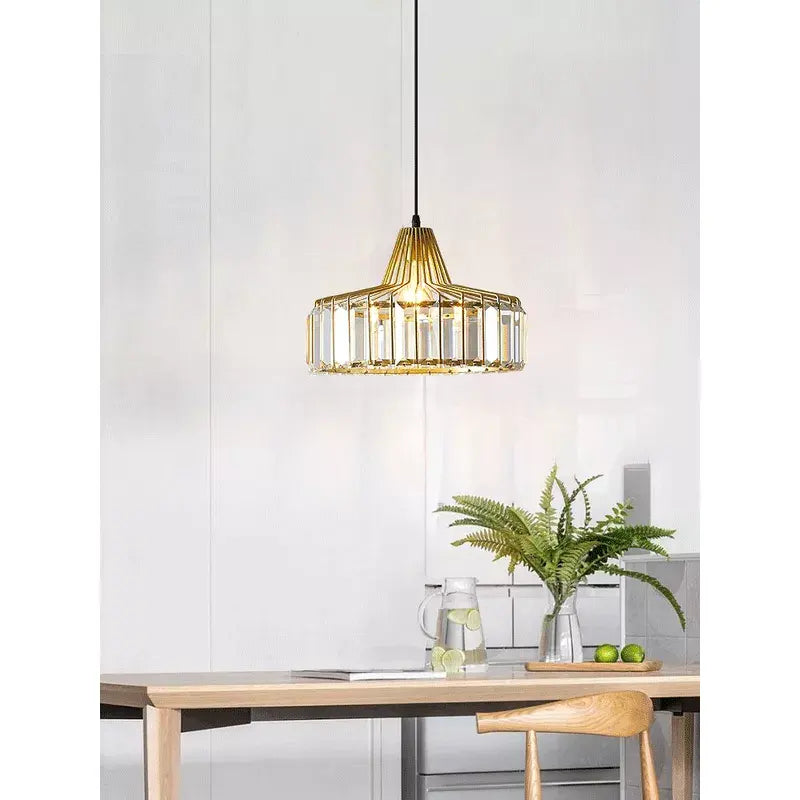 Restaurant LED Chandelier Luxury Crystal Ceiling Lamp Balcony Bedroom Bedside Home Decor For Living Room Pendant Light Fixtures by Zhongsan | Souqify