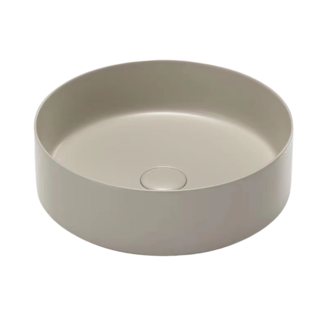 Round Coloured Basins | TBY1054 - Deck Mounted Designer Basin by TUSCANI | Souqify
