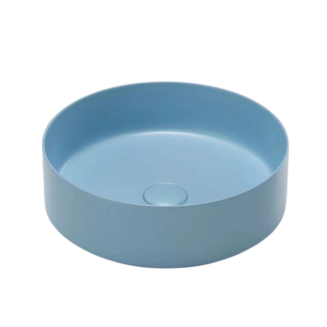 Round Coloured Basins | TBY1054 - Deck Mounted Designer Basin by TUSCANI | Souqify