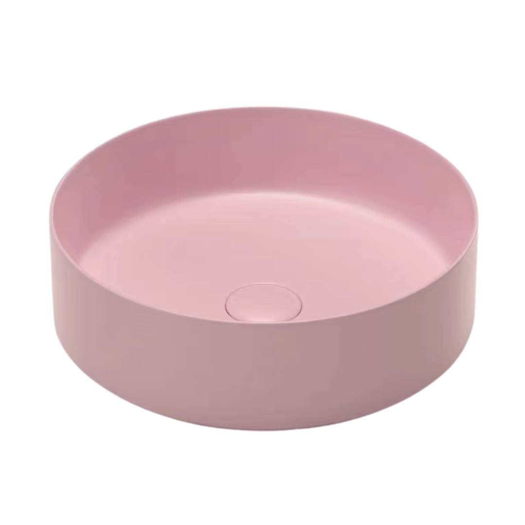 Round Coloured Basins | TBY1054 - Deck Mounted Designer Basin by TUSCANI | Souqify