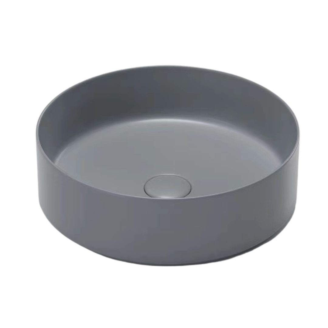 Round Coloured Basins | TBY1054 - Deck Mounted Designer Basin by TUSCANI | Souqify