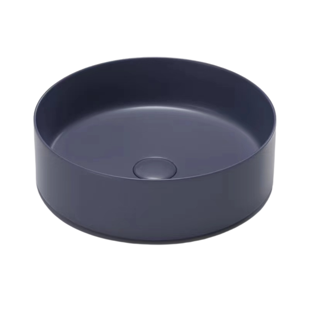 Round Coloured Basins | TBY1054 - Deck Mounted Designer Basin by TUSCANI | Souqify