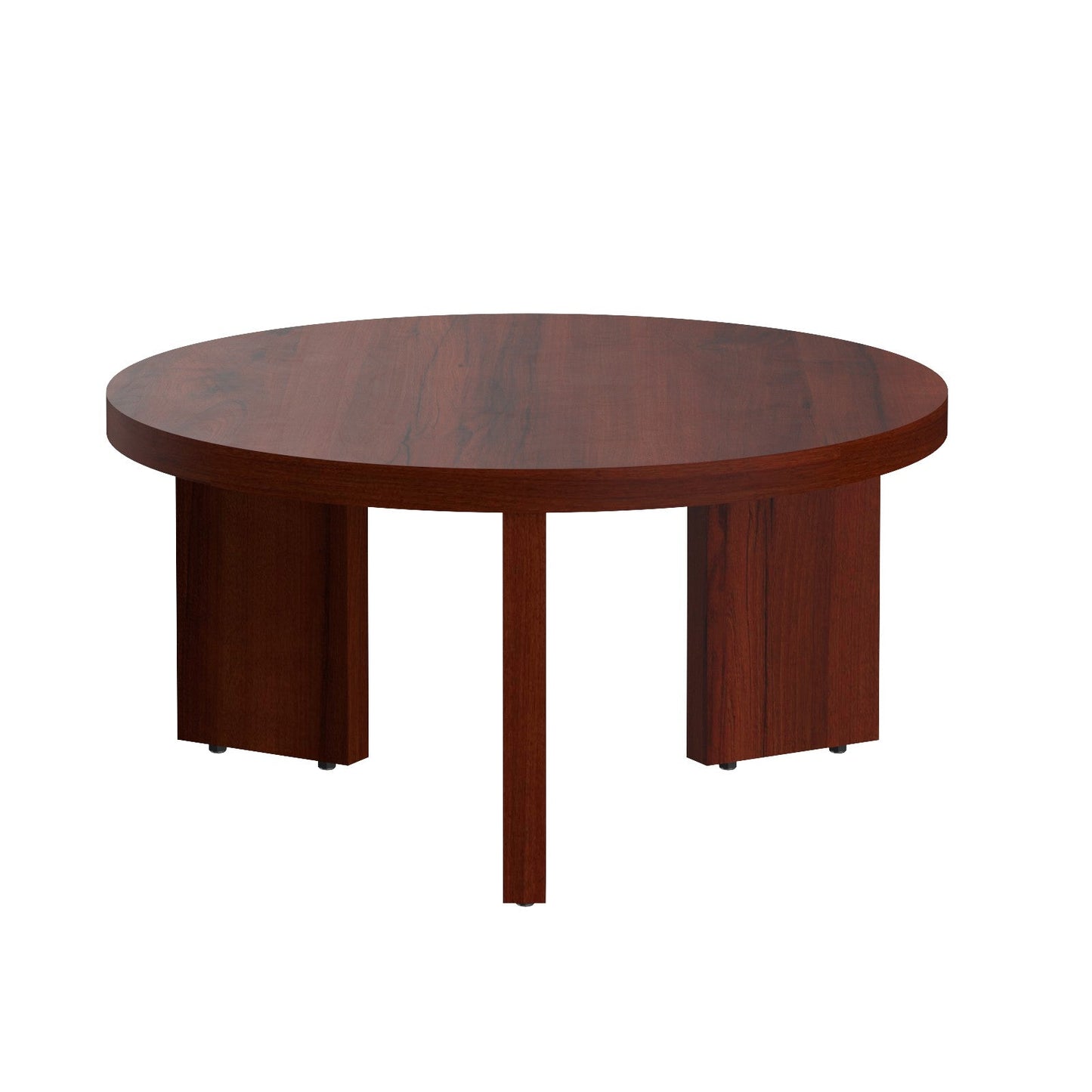 ROUND SHAPE COFFEE TABLE, MADE IN E1 LAMINATE CHIPBOARD by Treejar | Souqify