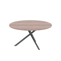 ROUND SHAPE TABLE MADE IN 25MM MFC TOP, E1 LAMINATE CHIPBOARD WITH 40X40MM METAL FRAMES by Treejar | Souqify