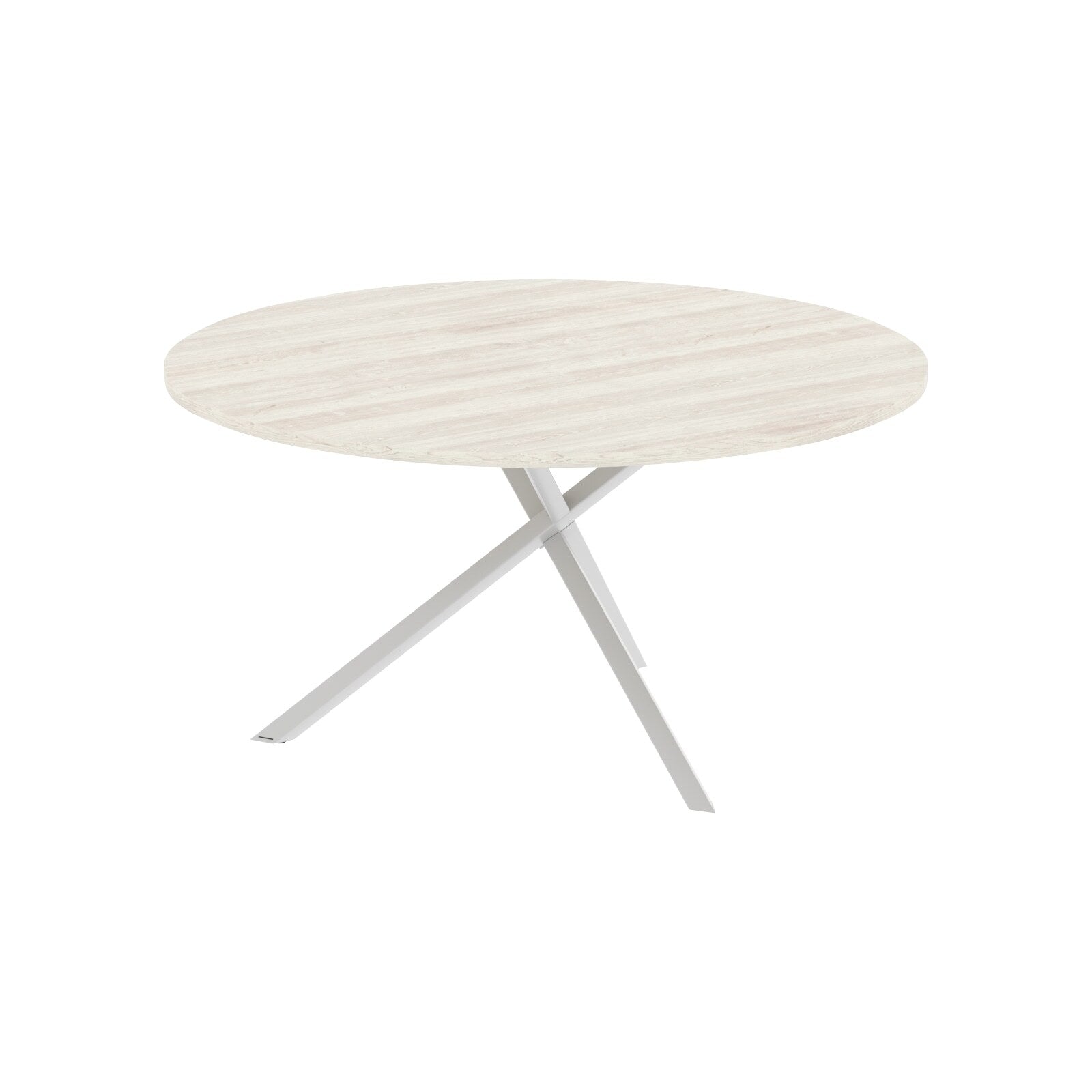 ROUND SHAPE TABLE MADE IN 25MM MFC TOP, E1 LAMINATE CHIPBOARD WITH 40X40MM METAL FRAMES by Treejar | Souqify