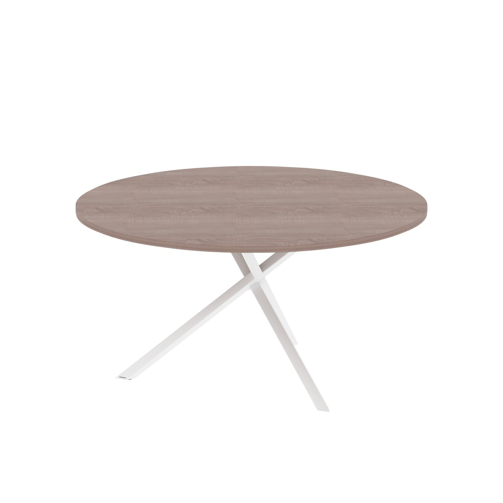 ROUND SHAPE TABLE MADE IN 25MM MFC TOP, E1 LAMINATE CHIPBOARD WITH 40X40MM METAL FRAMES by Treejar | Souqify