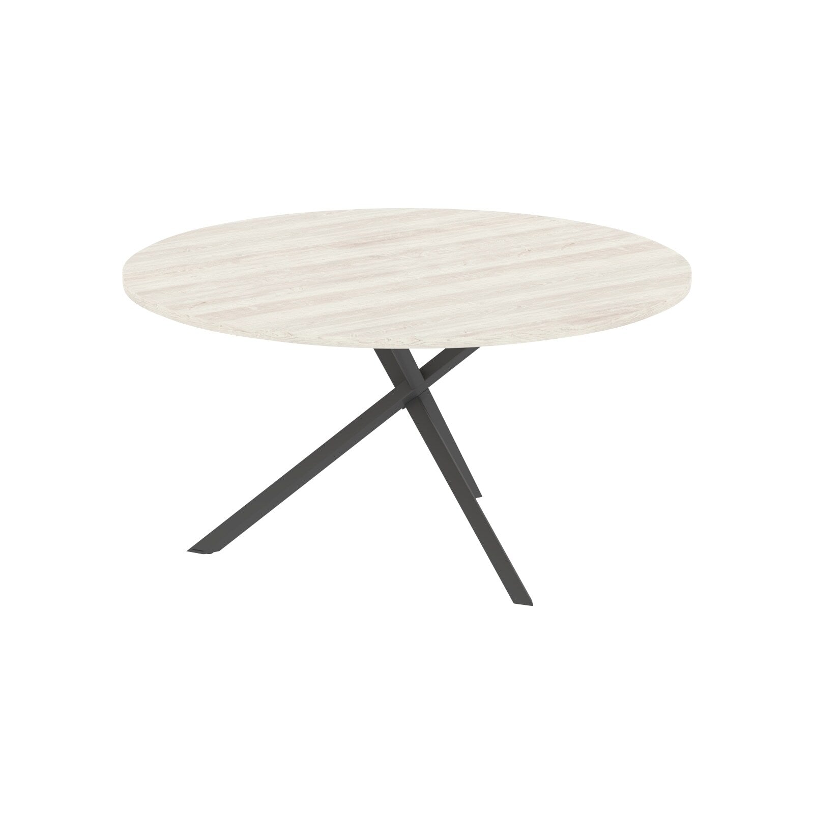 ROUND SHAPE TABLE MADE IN 25MM MFC TOP, E1 LAMINATE CHIPBOARD WITH 40X40MM METAL FRAMES by Treejar | Souqify